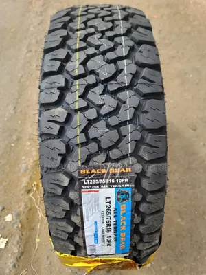 Lt 265 /75 R16 Black Bear Tyres 10pr a/T All-Terrain Ii