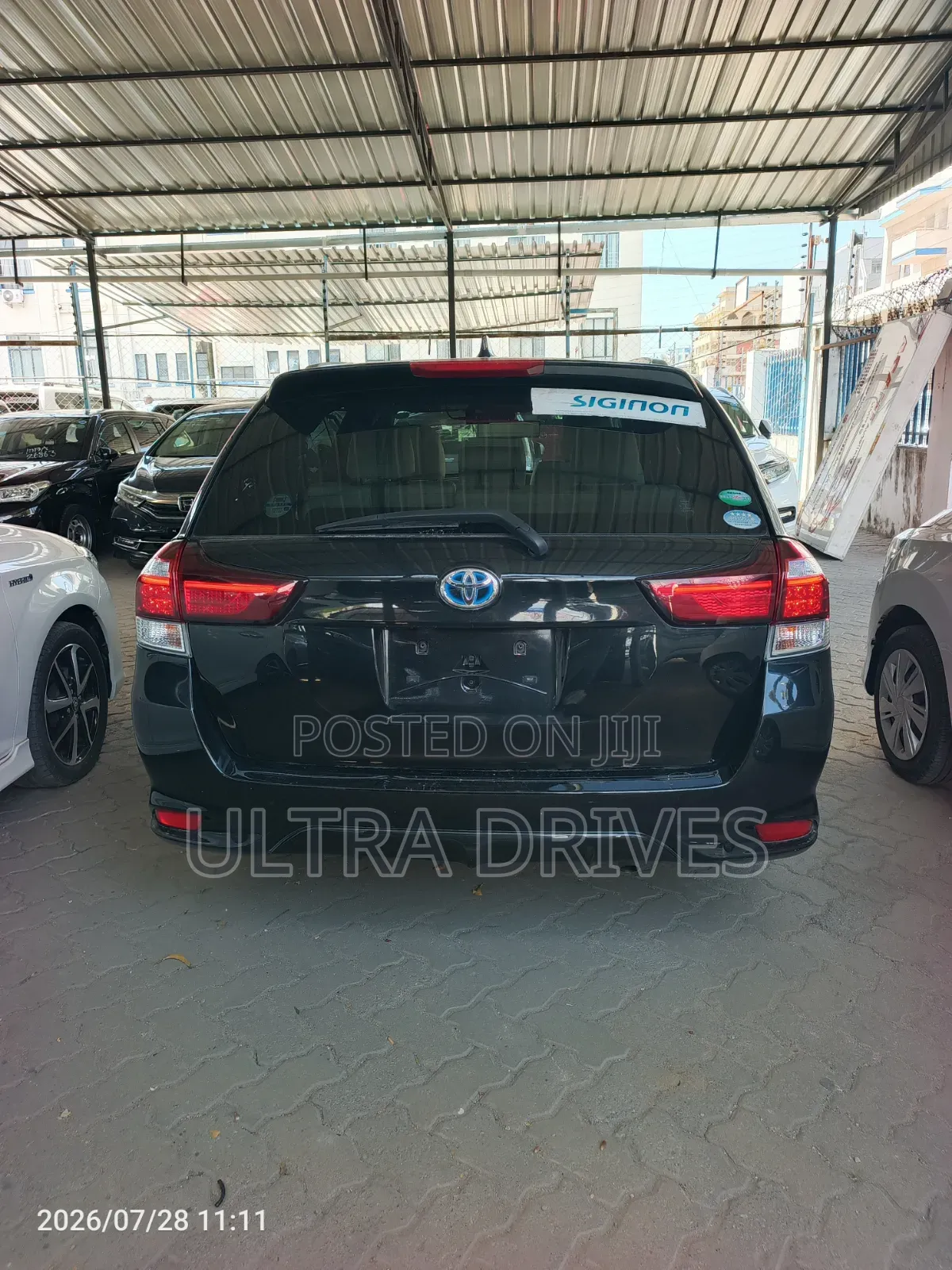 Toyota Corolla Fielder 2019 Black