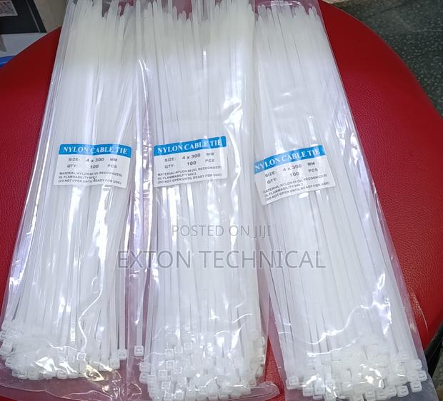 Cable Ties PVC White