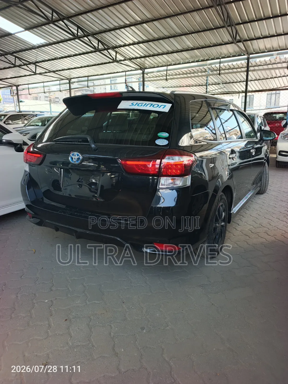 Toyota Corolla Fielder 2019 Black
