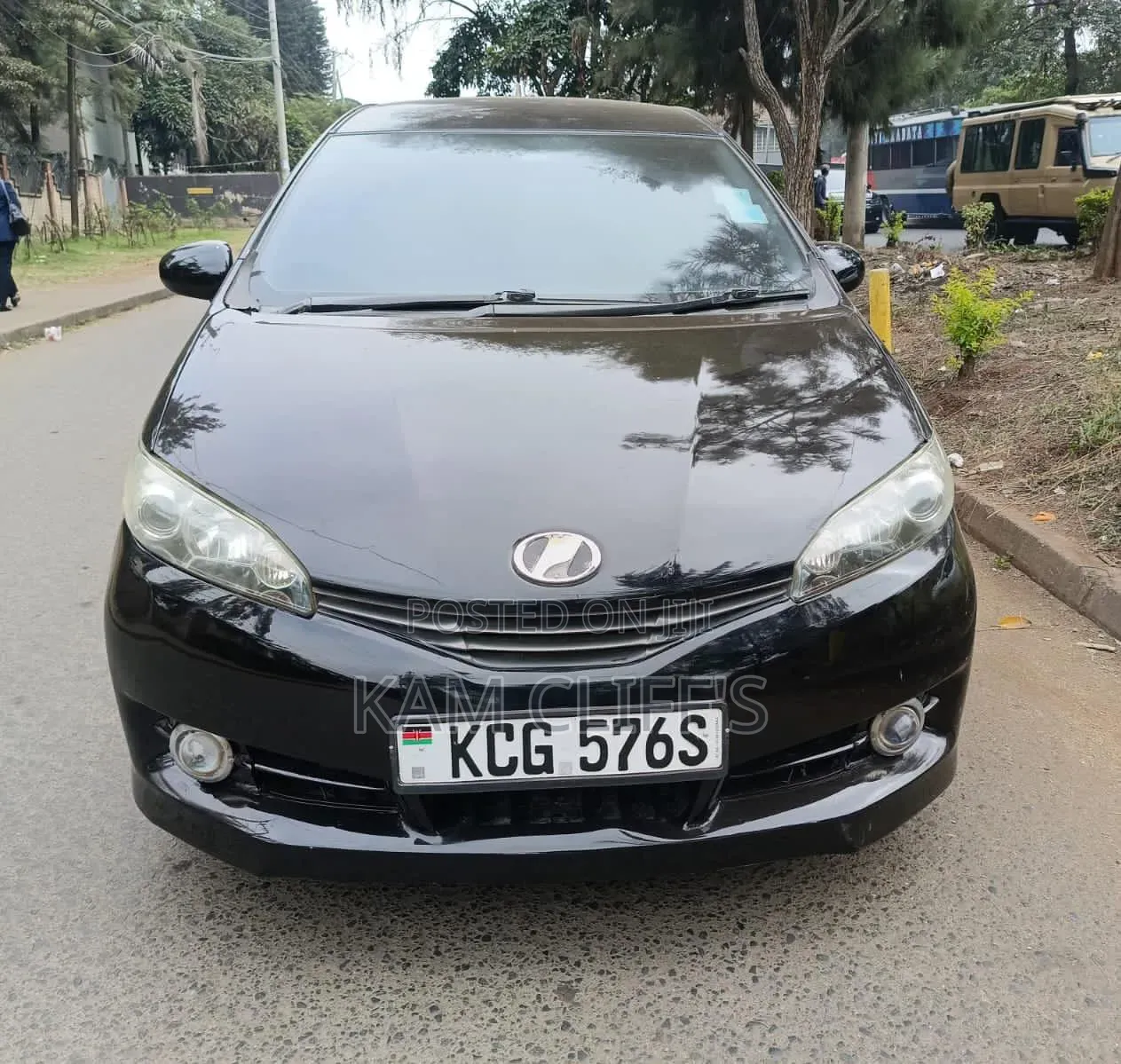 Toyota Wish 2009 Burgundy