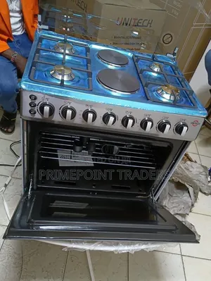 Unitech 60×90 4+2 Freestanding Gas Cooker – Spacious Versatile