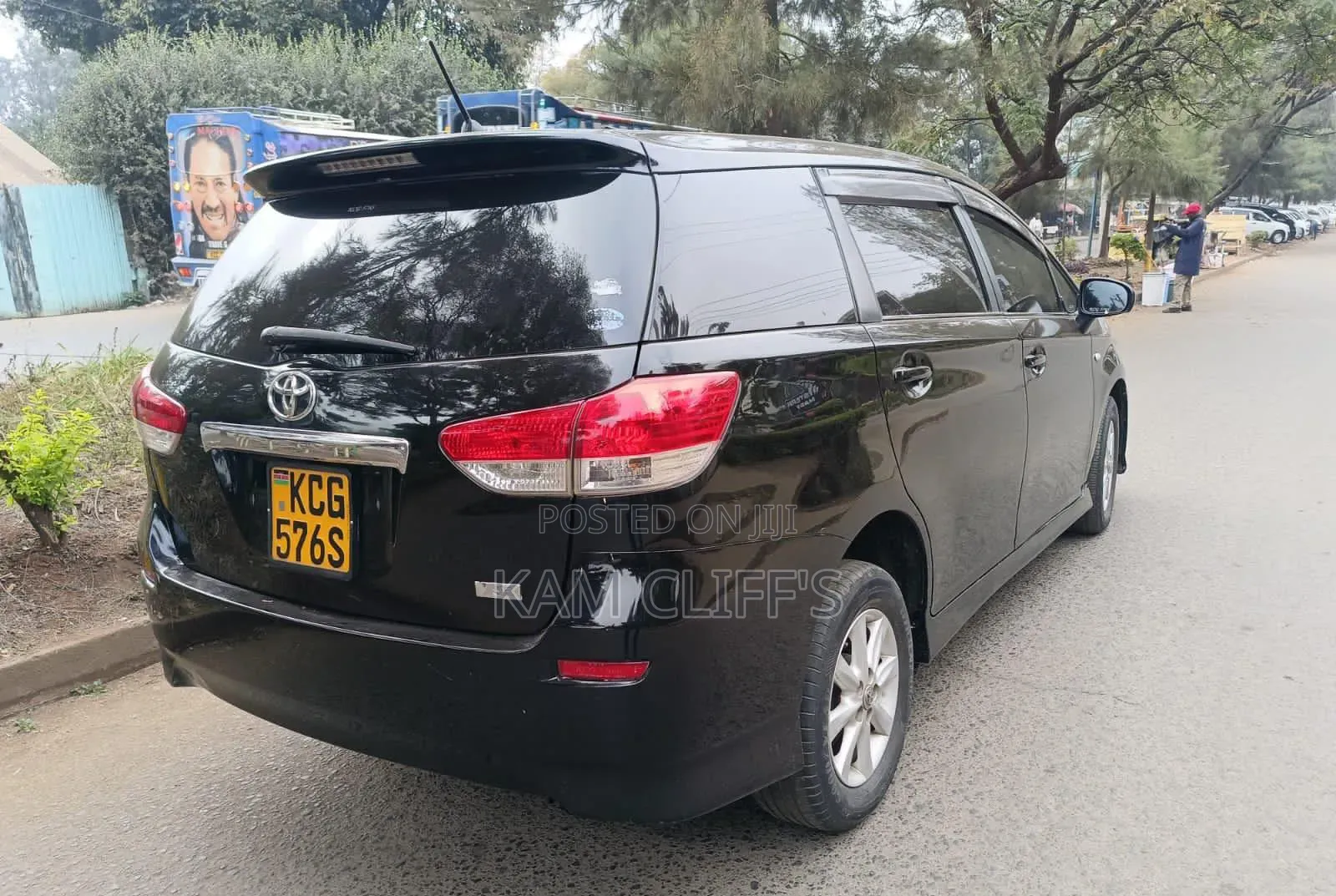 Toyota Wish 2009 Burgundy