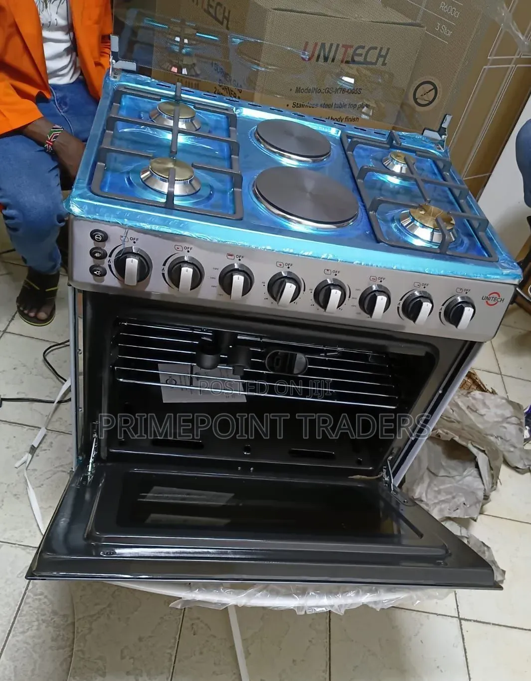 Unitech Cooker 60*90 ,Cook More With the Unitech 60×90 4+2 Gas Cooker