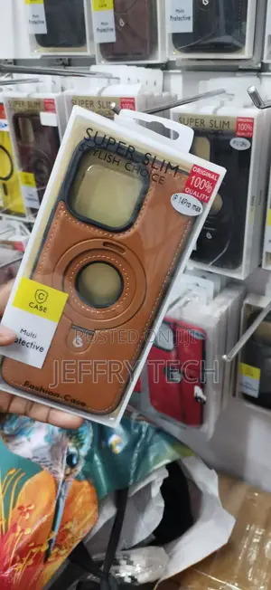 iPhone 14 Pro Max, Vegan Leather Texture COVER