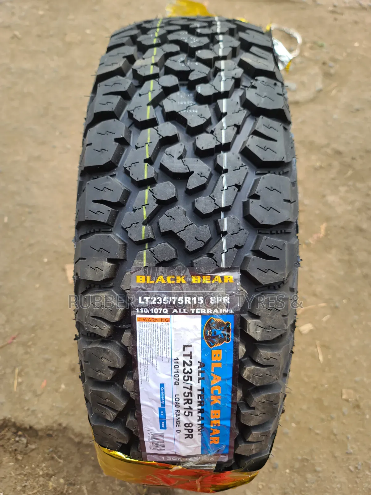 Lt 235 /75 R15 Black Bear Tyres 8pr a/T All-Terrain
