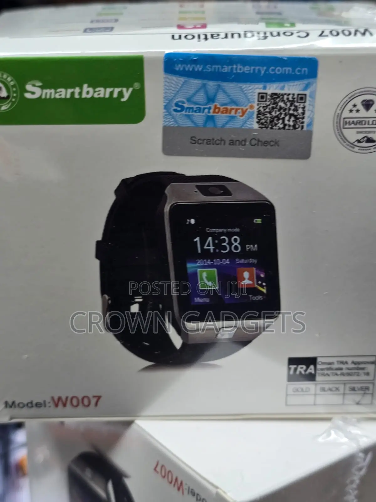 W007 Smartwatch With Camera Music Player SIM Support