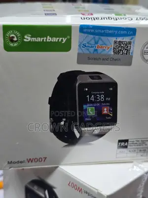 W007 Smartwatch With Camera Music Player SIM Support