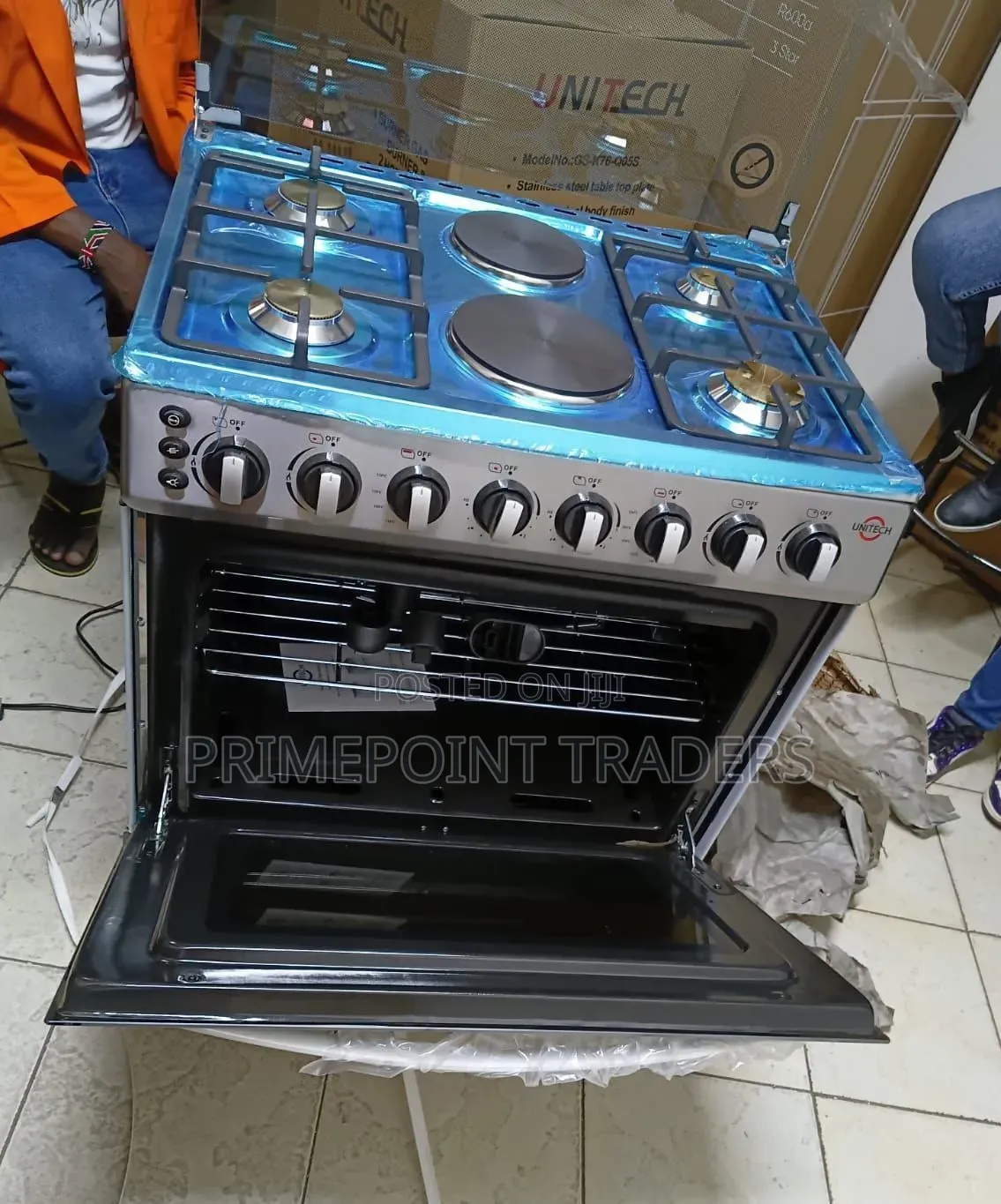 60*90 Cooker,Upgrade Your Kitchen With the Unitech 4+2 Freestanding