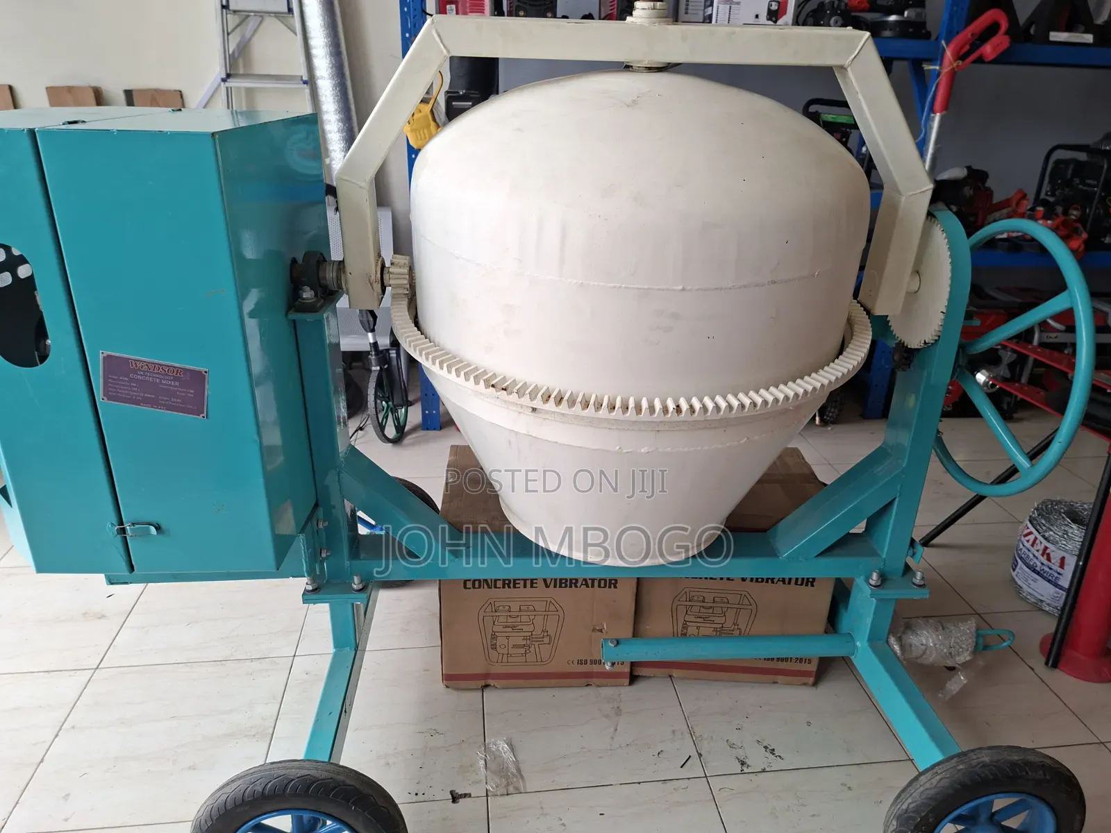 Windsor Concrete Mixer - 400L Capacity