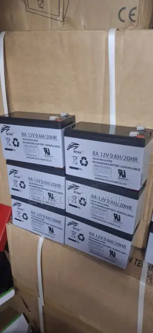 Ritar Ra 12v 9ah 20hr Ups Backup Battery 2026 Model