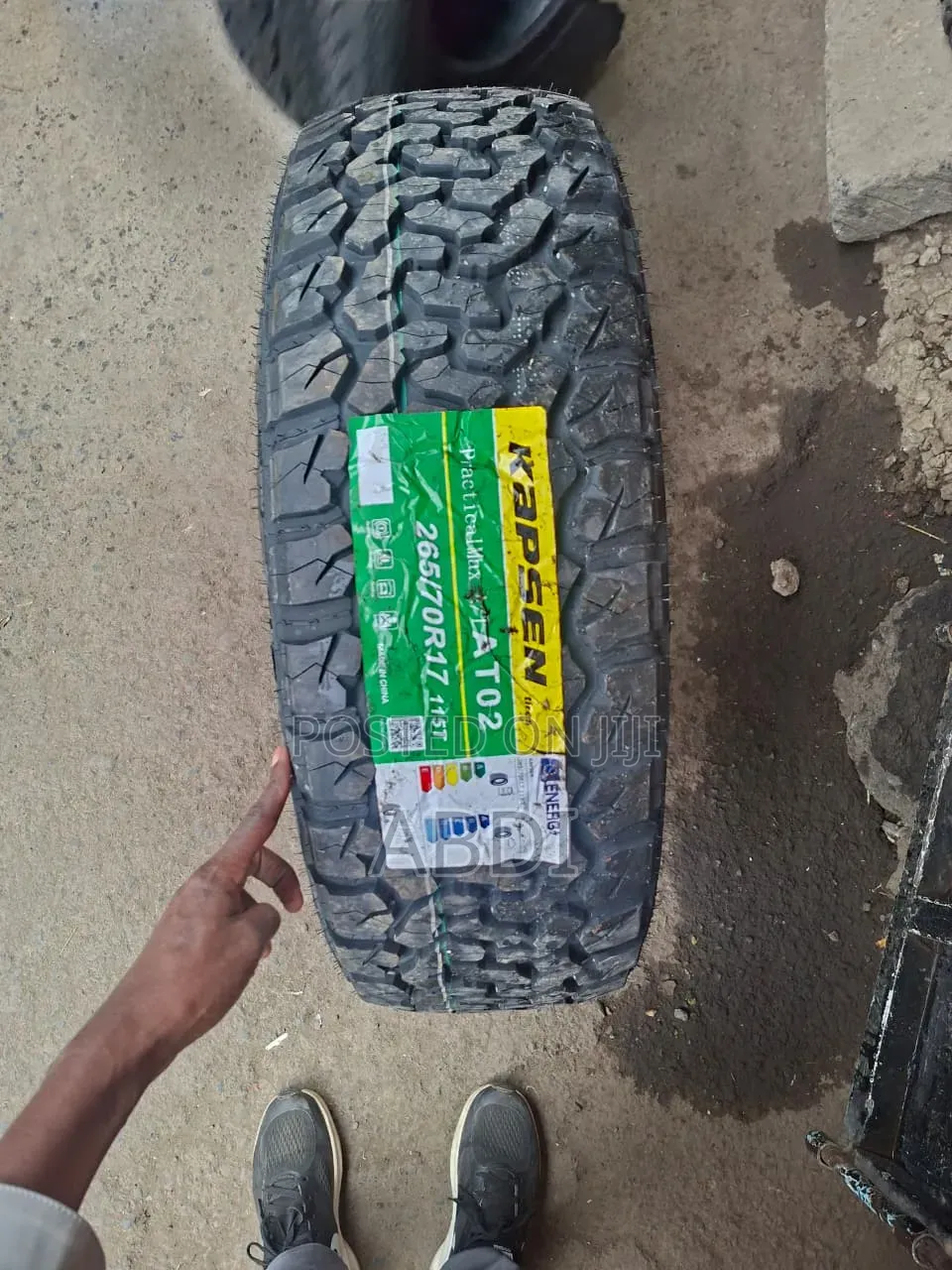 265/70r17 Kapsen a/T