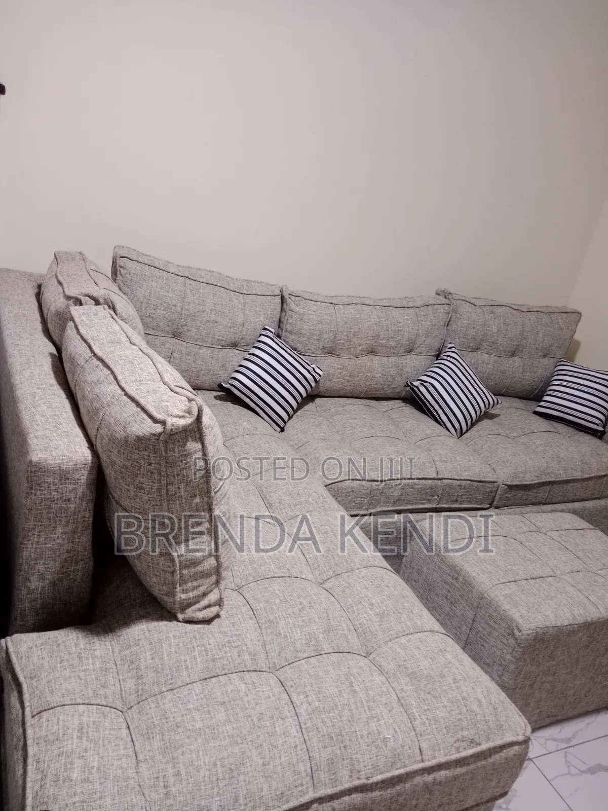 6 Seater L Shaped Sofa