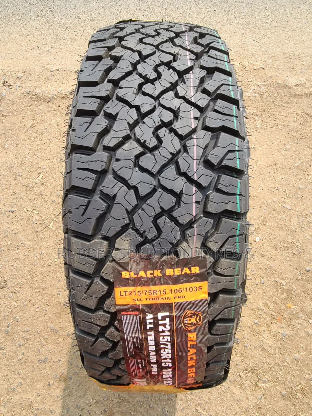 Lt 215 /75 R15 Black Bear Tyres a/T All-Terrain