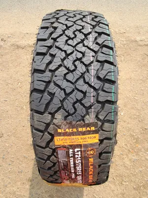 Lt 215 /75 R15 Black Bear Tyres a/T All-Terrain