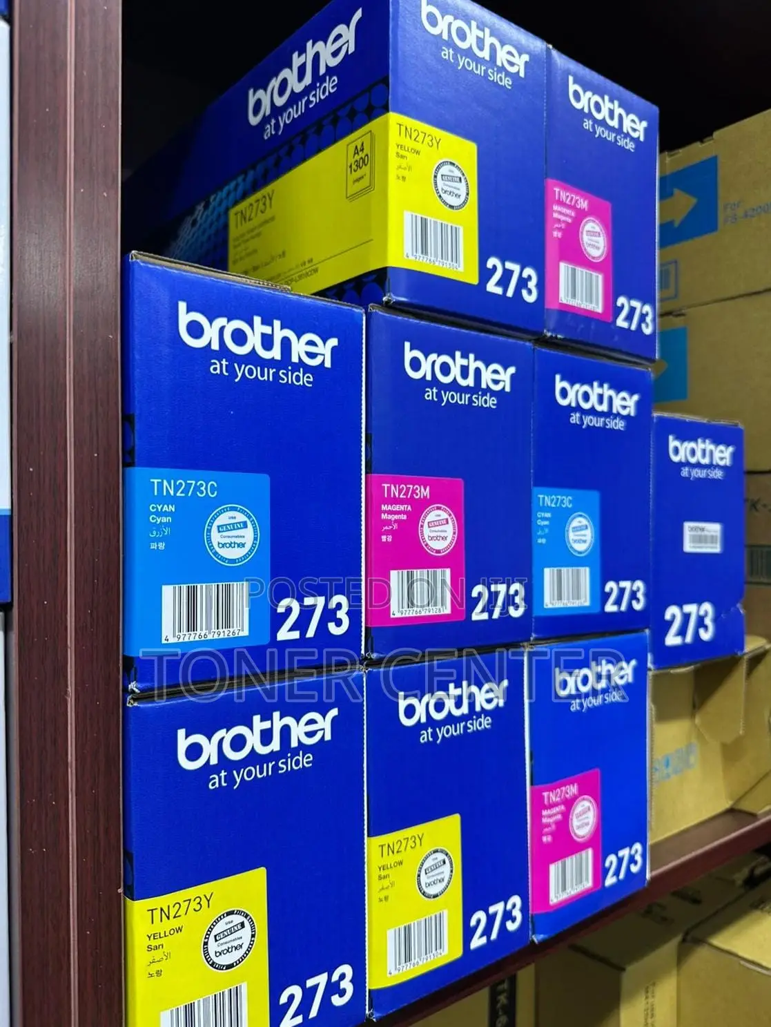 Original Brother TN-273Y Yellow Toner Cartridge