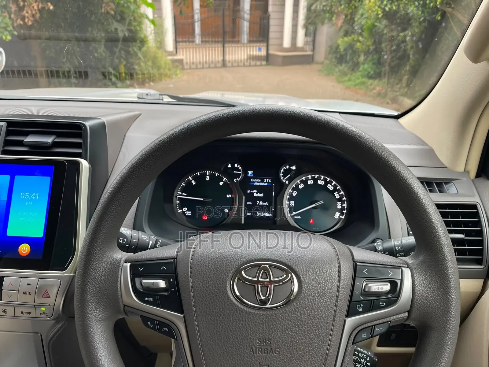 Toyota Land Cruiser Prado 2019 Silver