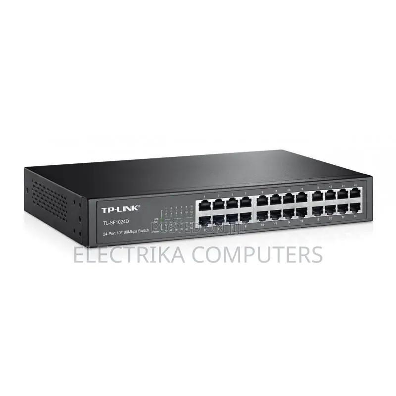 TP-Link TL-SF1024D 24-Port 10/100Mbps Desktop/Rackmount Switch