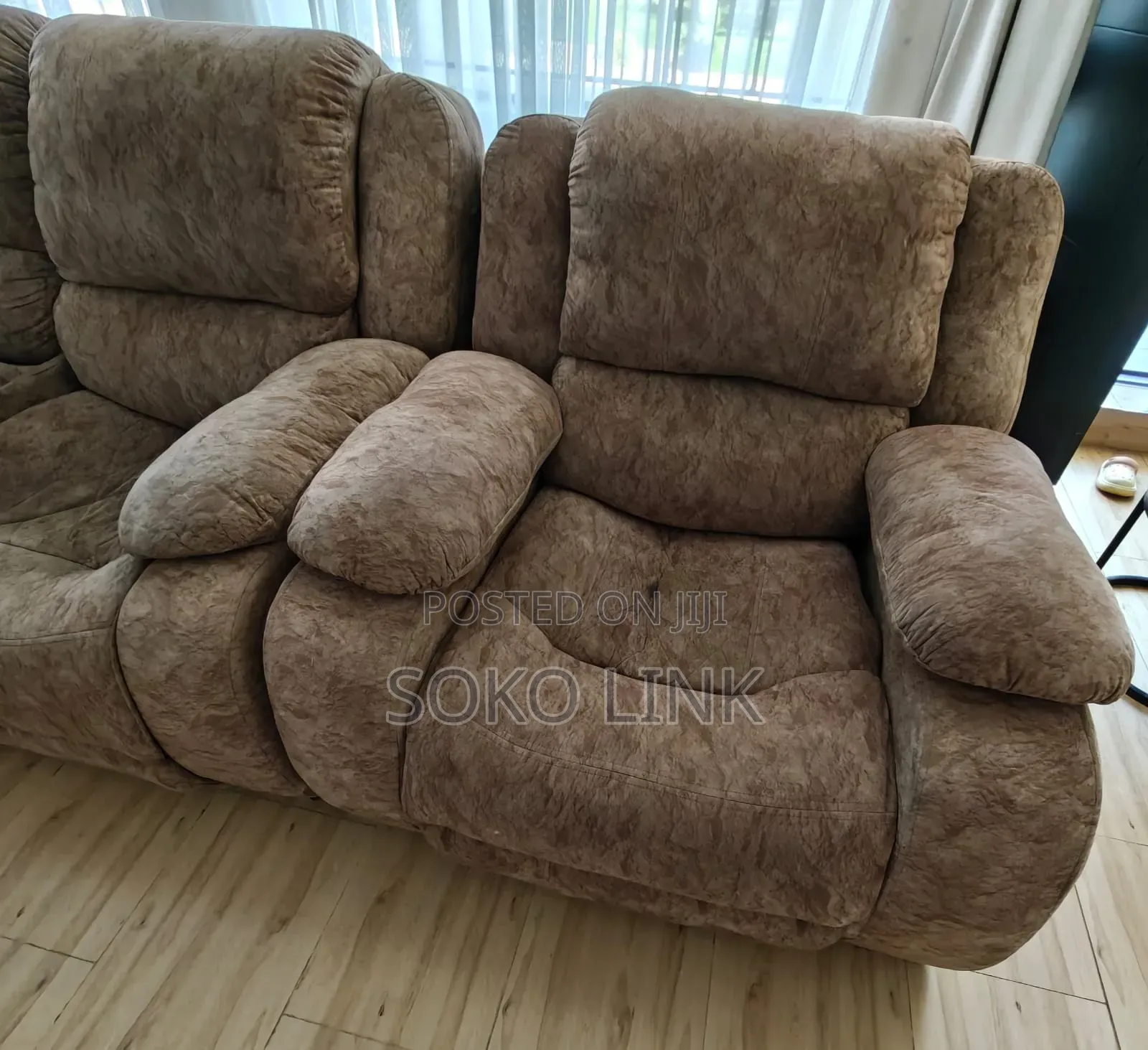 Semi- Recliner Sofa Set