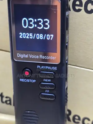 8GB Digital Voice Recorder With MP3 Player Noise Reduction