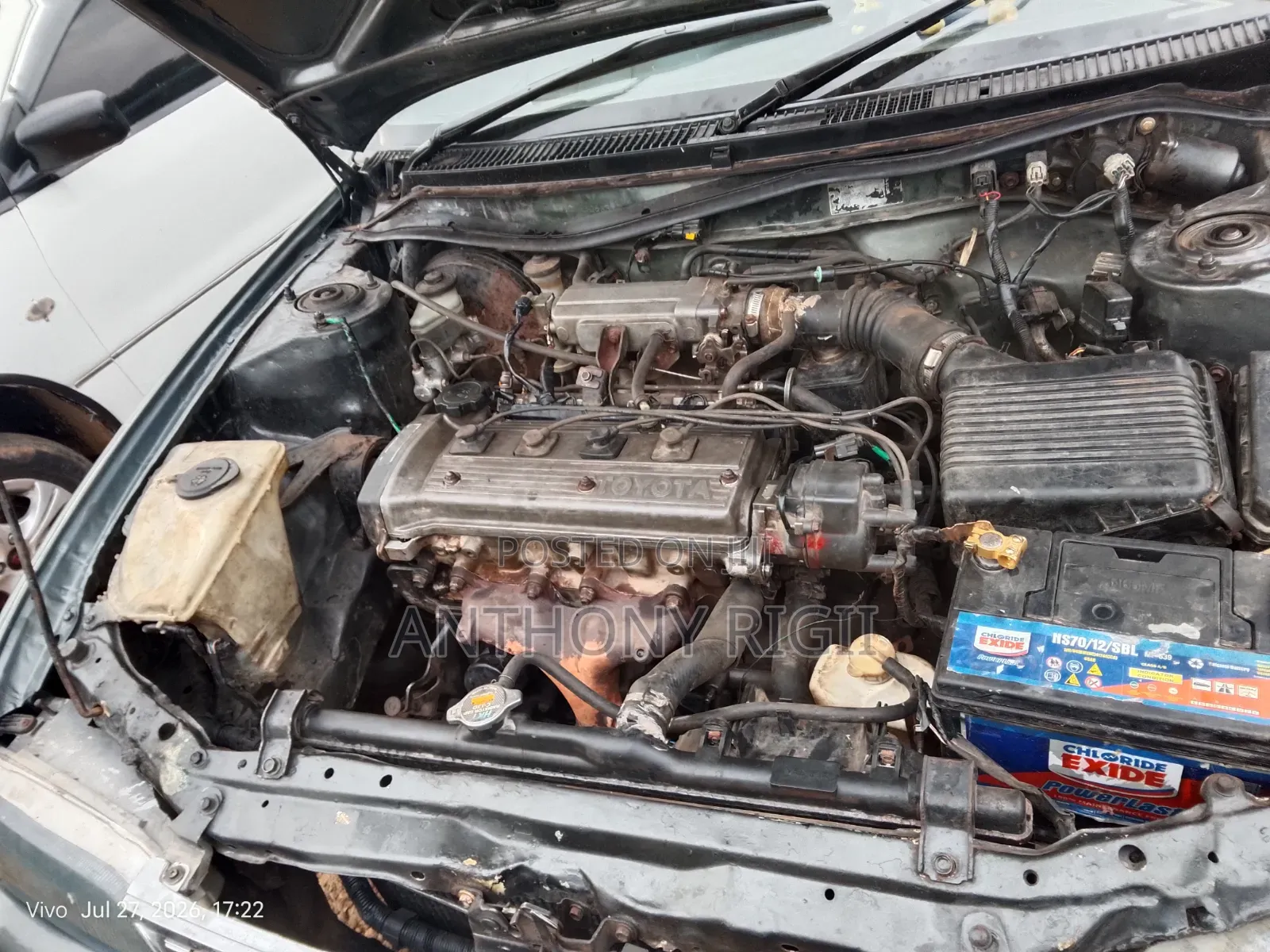 Toyota Corolla 1996 Gray