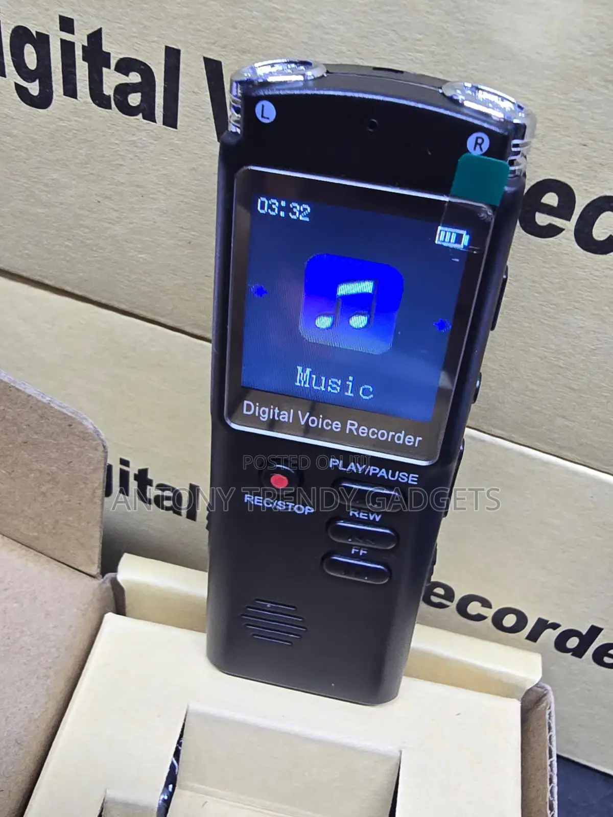 Portable 8GB Audio Recorder for Meetings Lectures