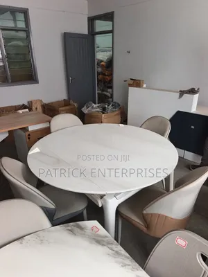 Imported Modern Marble Top Dining Table Four Seater