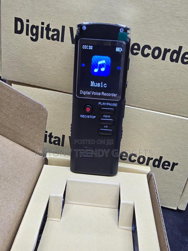 8GB Digital Sound Recorder With Playback LCD Display