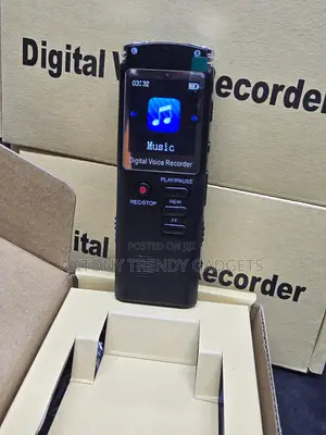8GB Digital Sound Recorder With Playback LCD Display