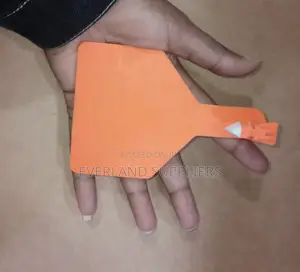 Customized Orange Z Tags for Cows