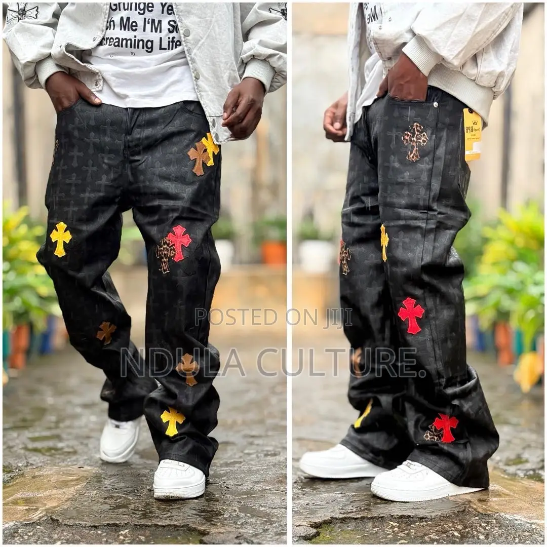 Chrome Hearts Baggy Jeans