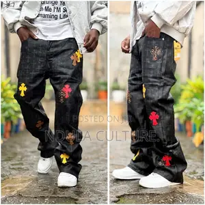 Chrome Hearts Baggy Jeans