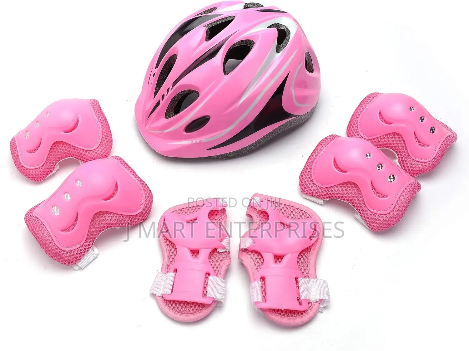 Kids Helmet Knee Elbow Pads Wrist Guard Sport Protective Gear