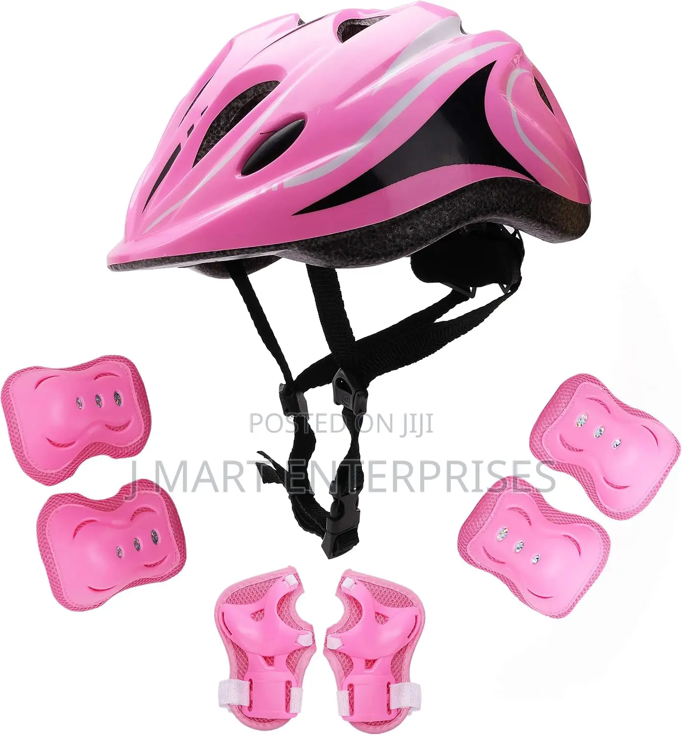 Kids Helmet Knee Elbow Pads Wrist Guard Sport Protective Gear