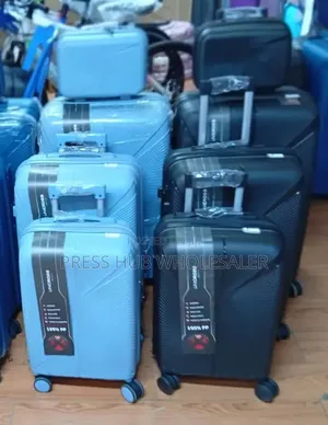 4-Piece Unbreakable Suitcase Set – Premium Travel Luggage
