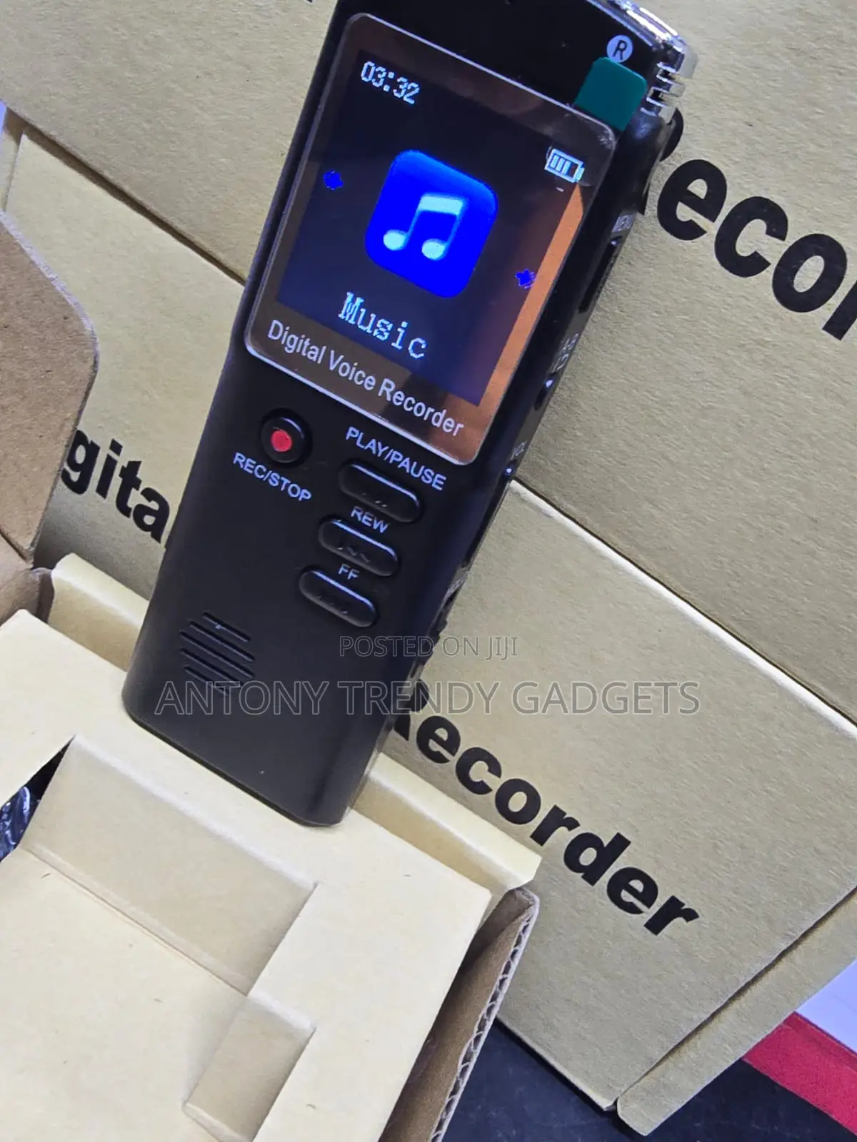8GB Digital Sound Recorder With One-Touch Recording