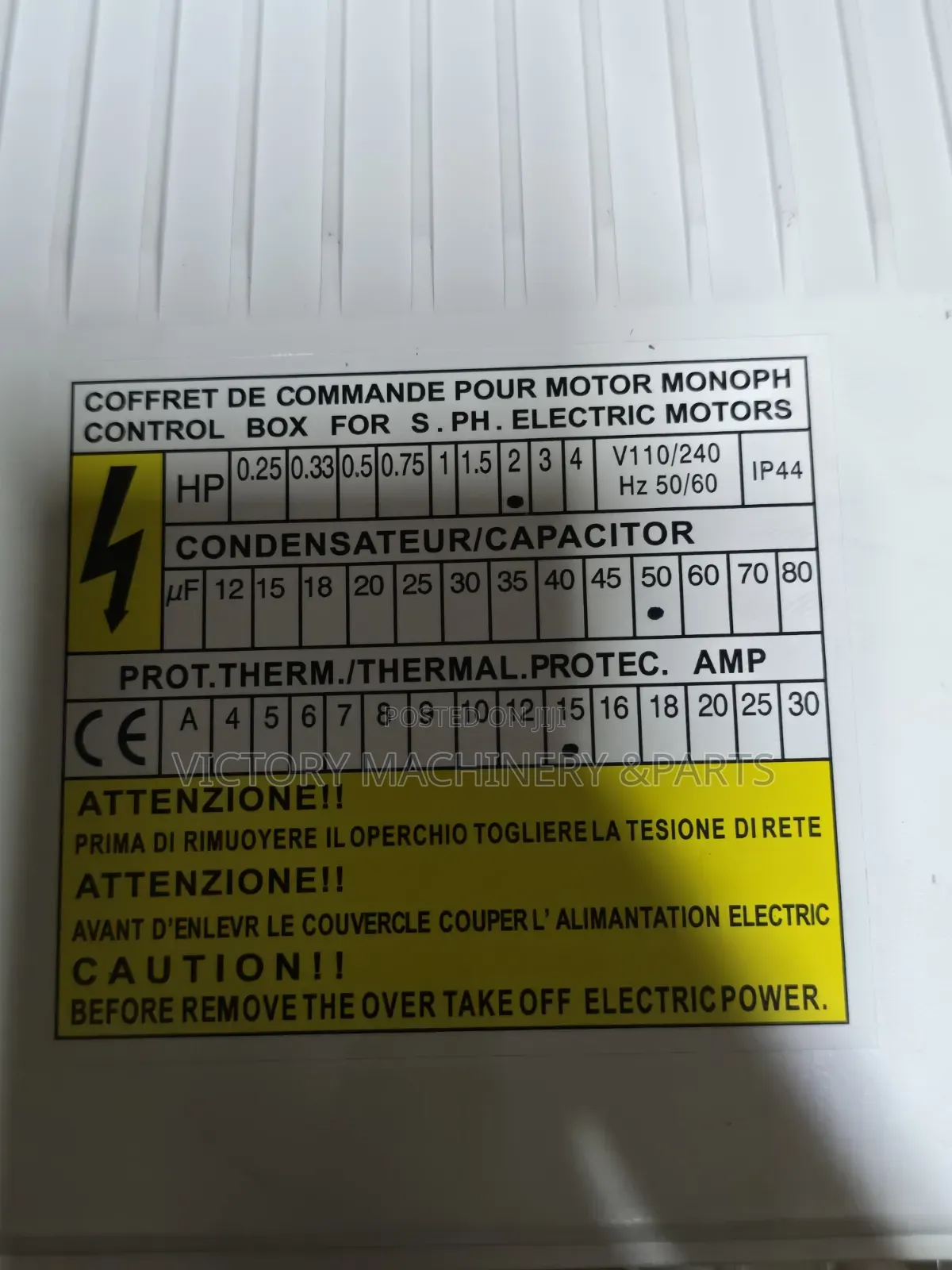 2hp Automatic Control Switch for Submasible Pump