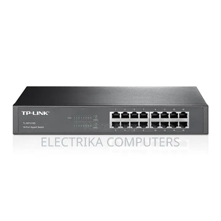 TP-Link TL-SG1016D 16-Port Gigabit Desktop/Rackmount Switch