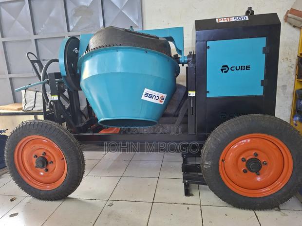 Cube Heavy Duty Concrete Mixer -500l