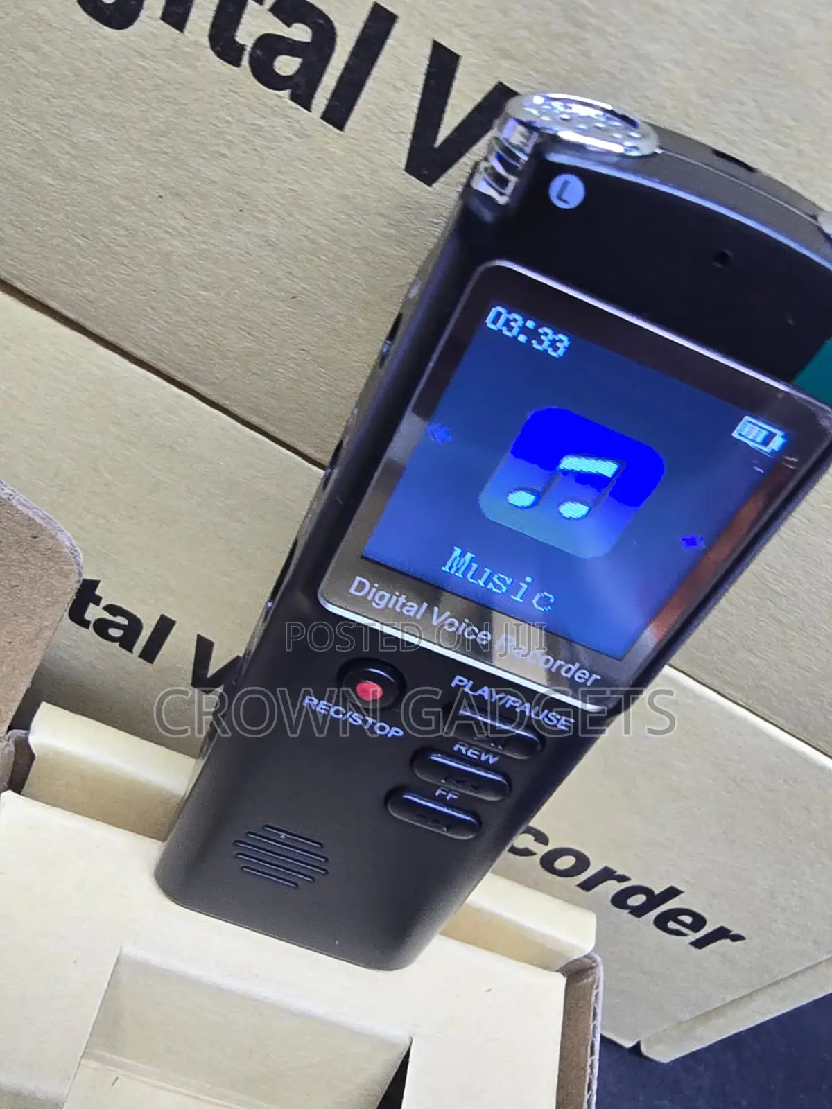 Mini 8GB Audio Recorder for Meetings Lectures Interviews