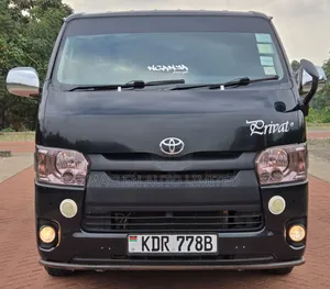 Toyota HiAce 2018 Black