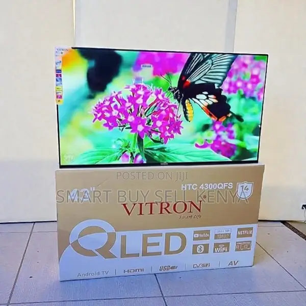 Pristine 24,32,43,55,65 Inch Android Digital QLed TVs Wholesale