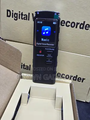 Portable 8GB Digital Audio Recorder With MP3 Playback