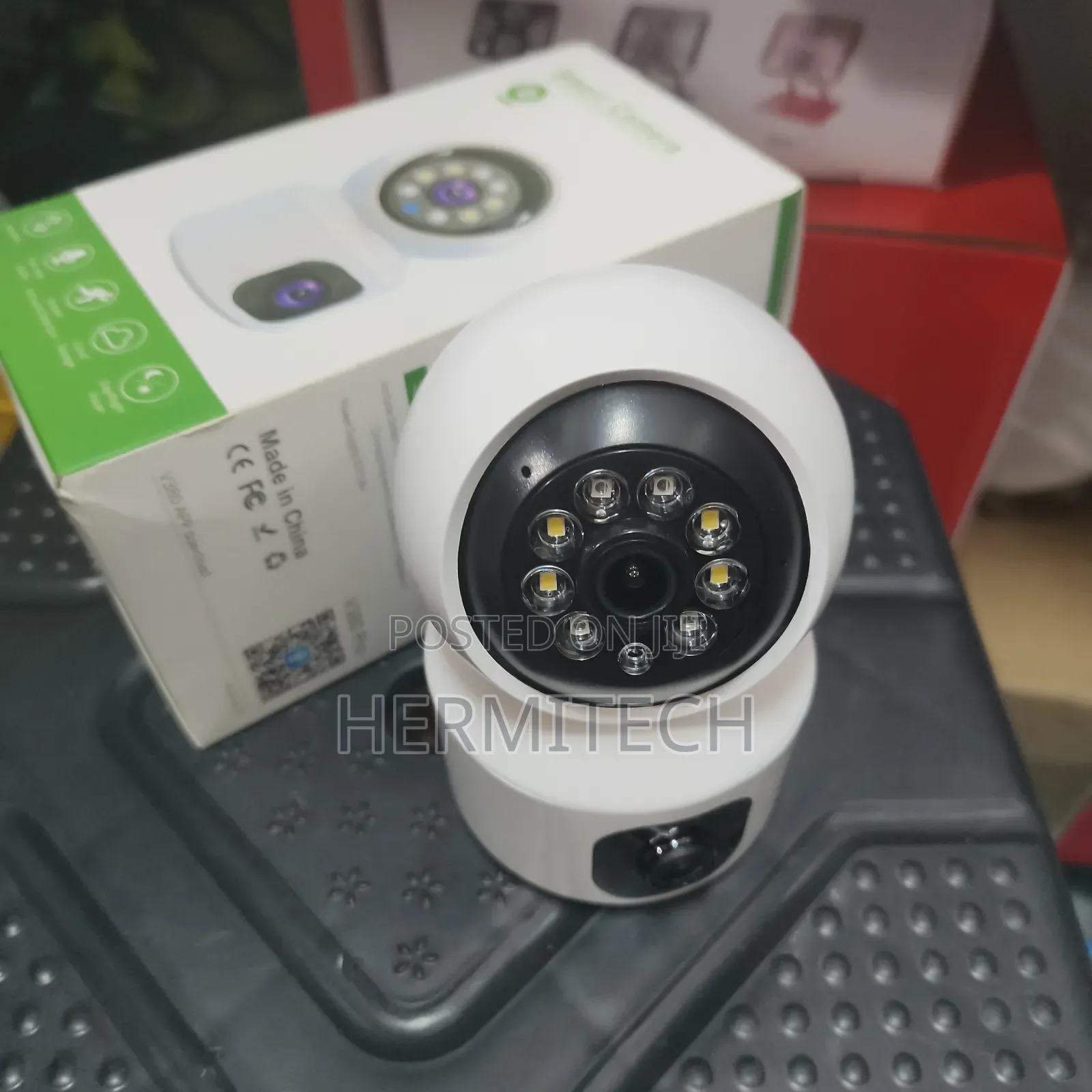 WiFi Enabled Baby Monitor CCTV Camera for Indoor Security