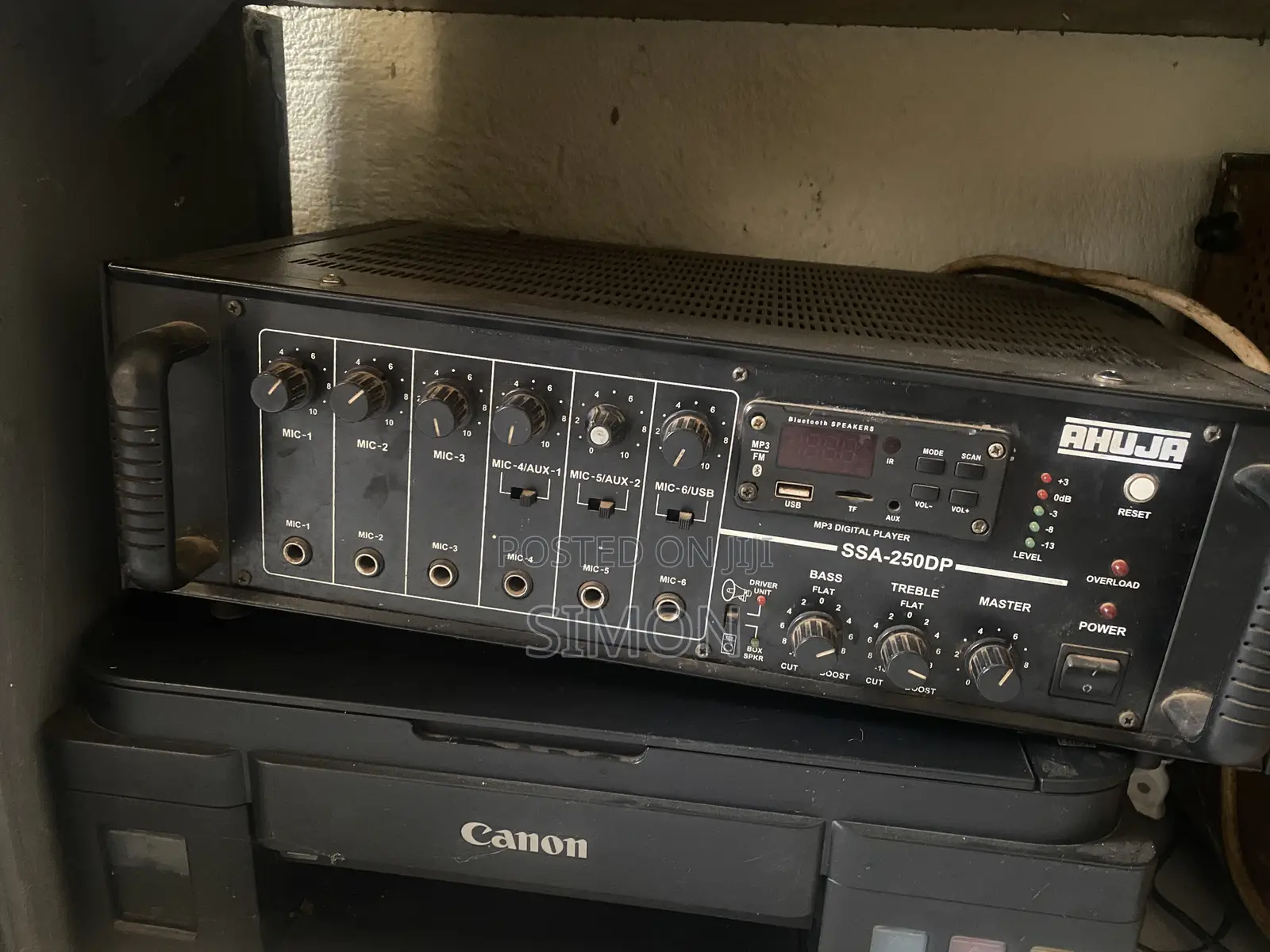 Ahuja Amplifier Ssa 250 Dp