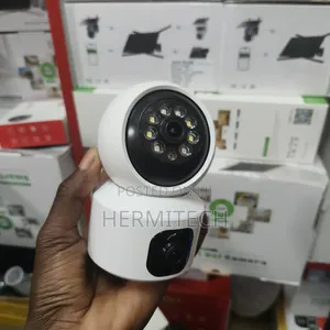 Dual Lens Baby Monitor CCTV Camera Surveillance Security CCTV