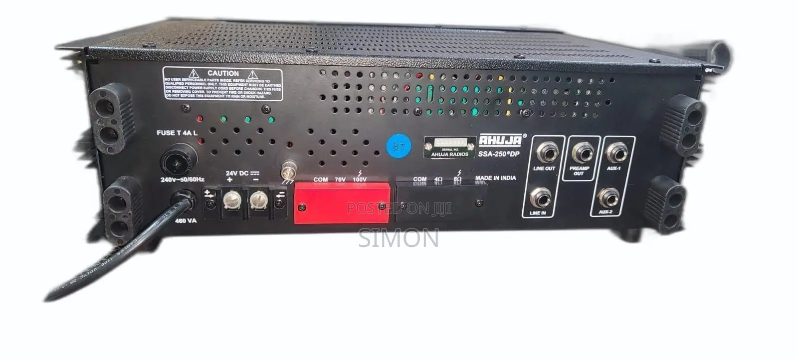 Ahuja Amplifier Ssa 250 Dp