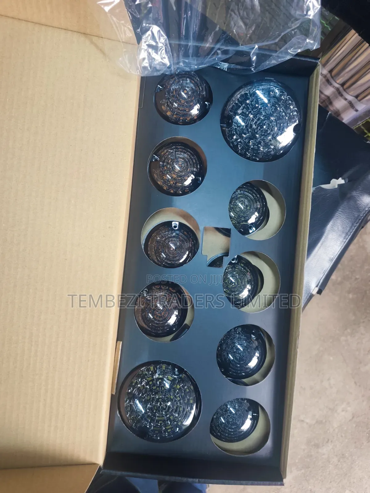 Land Rover Defender Smoked LED Marker Light Kit
