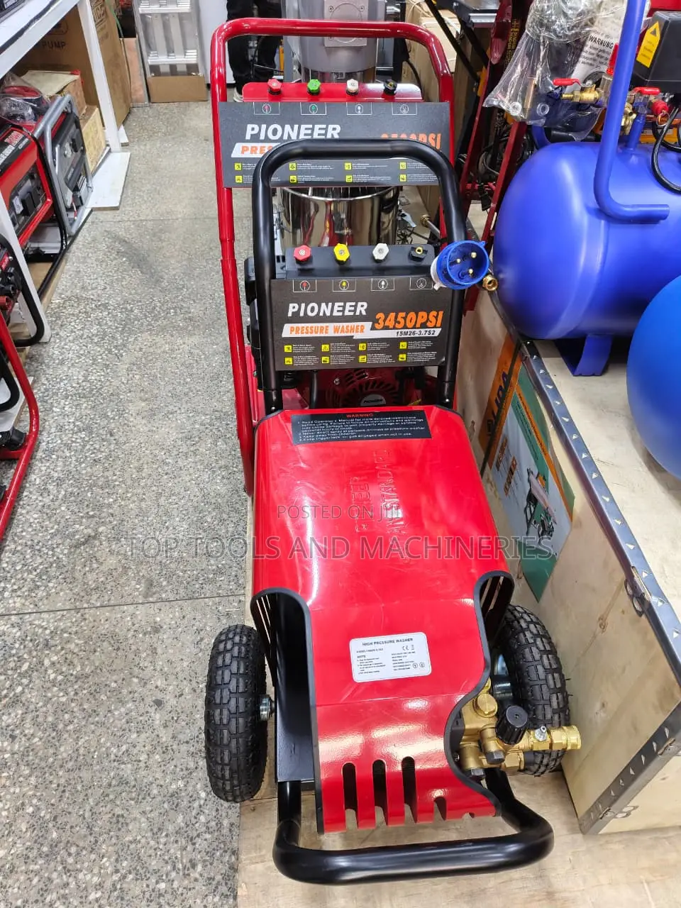 Pioneer 3450 PSI Original High Pressure Electric Car Wash Machine
