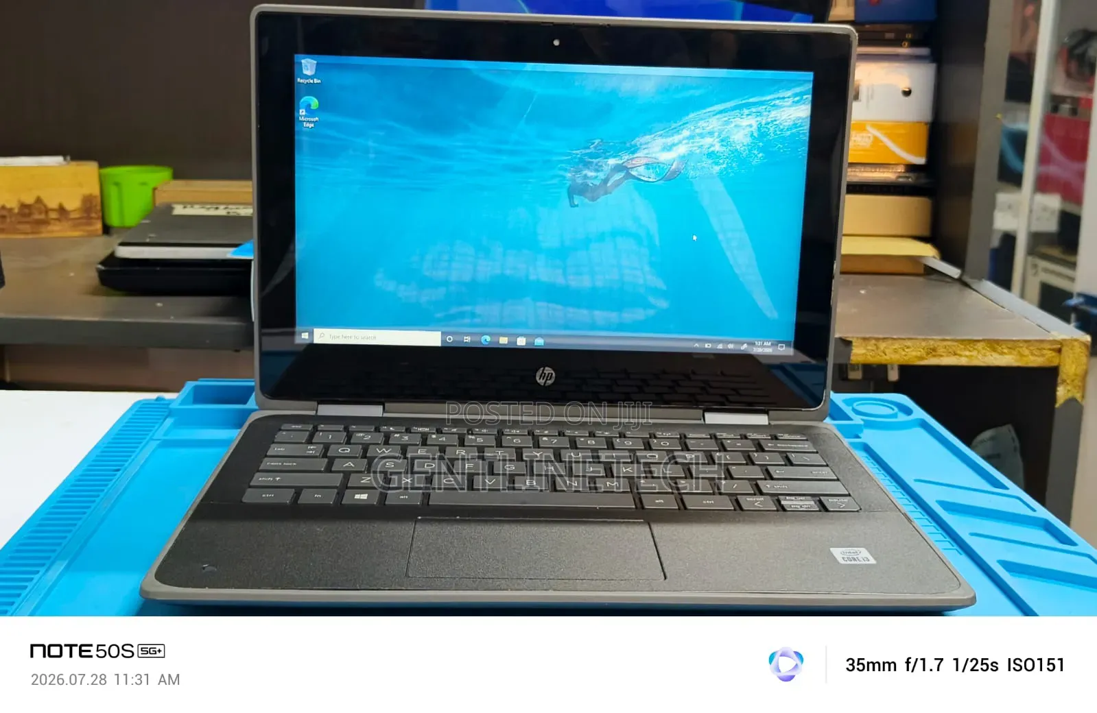 Laptop HP ProBook X360 11 G1 EE 4GB Intel Core i3 HDD 128GB